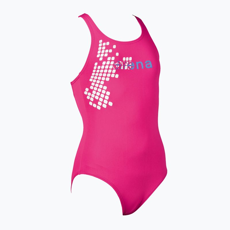 Arena Cell One Piece L costume intero da bambino rosa fresia/blu pixel 5