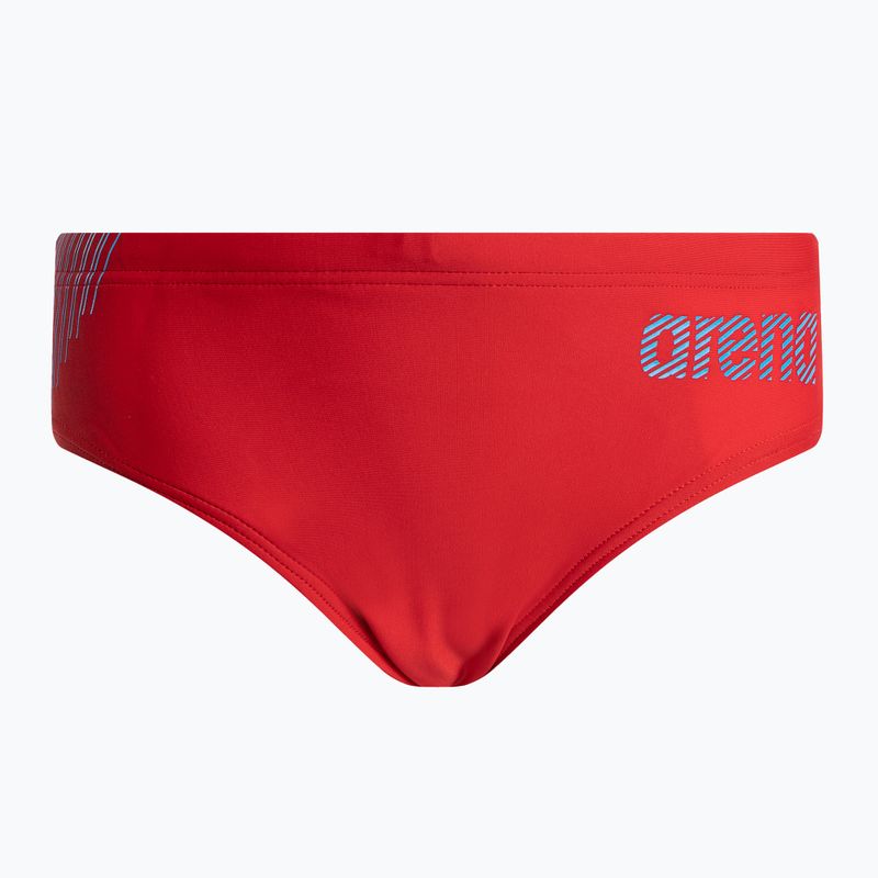 Slip da bagno arena Slipstream per bambini rosso/turchese