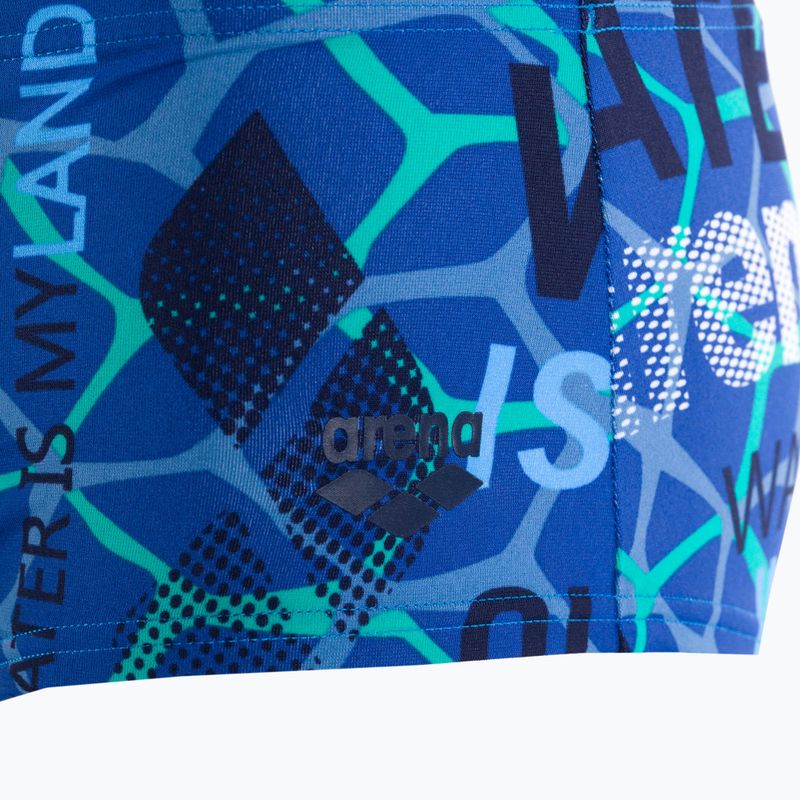 Boxer da bagno uomo arena Evolution Low Waist pix blu 3