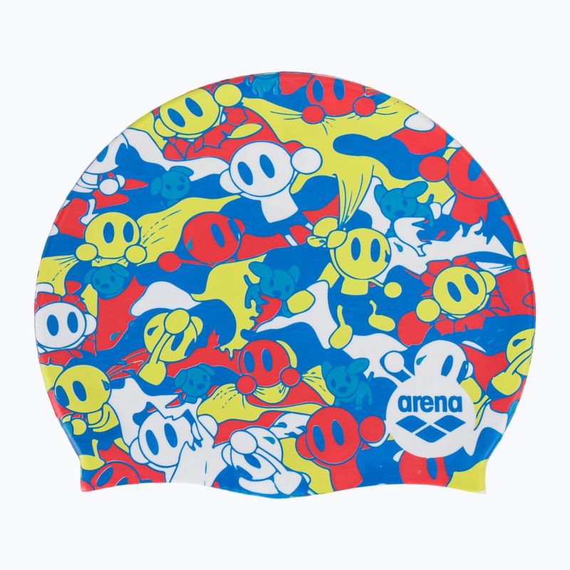 Cuffia da nuoto per bambini arena Kun Cap camo kun navy