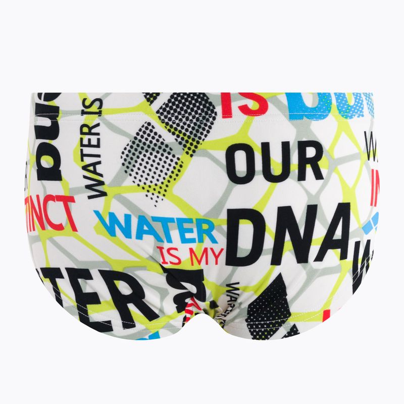 Boxer da bagno arena uomo Evolution Vita Bassa bianco 2