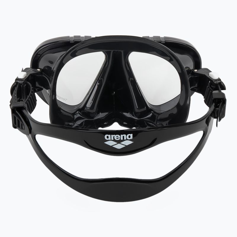Arena Premium Snorkeling Set nero/chiaro/nero 5