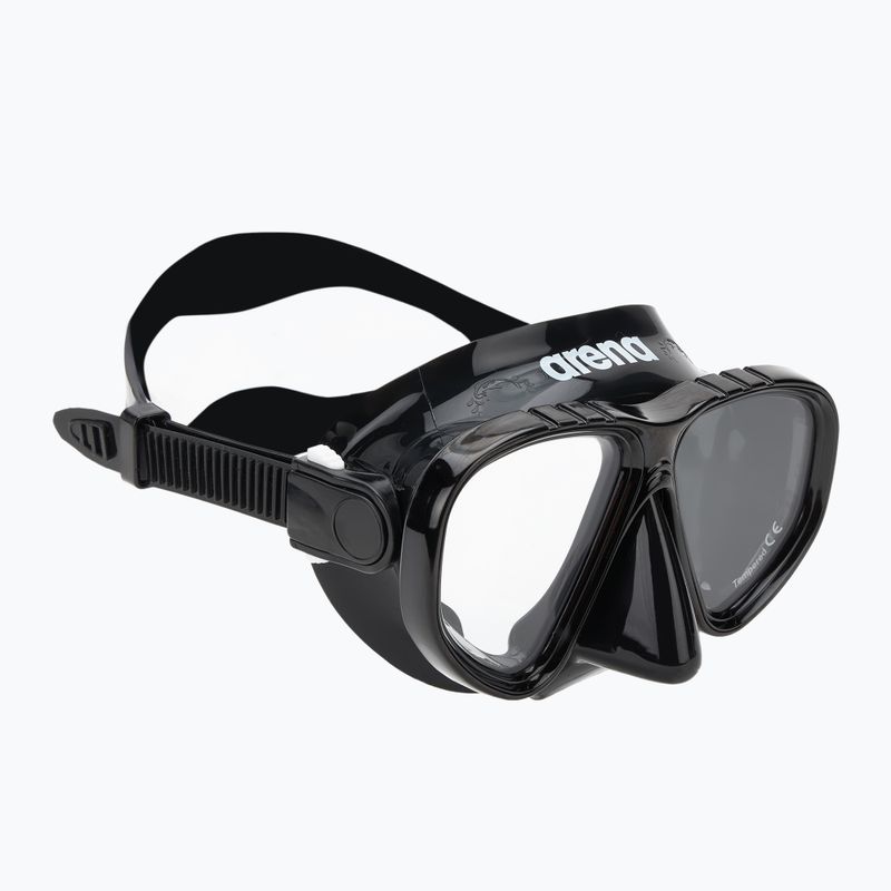 Set snorkeling per bambini Arena Premium Jr nero/chiaro/nero 2