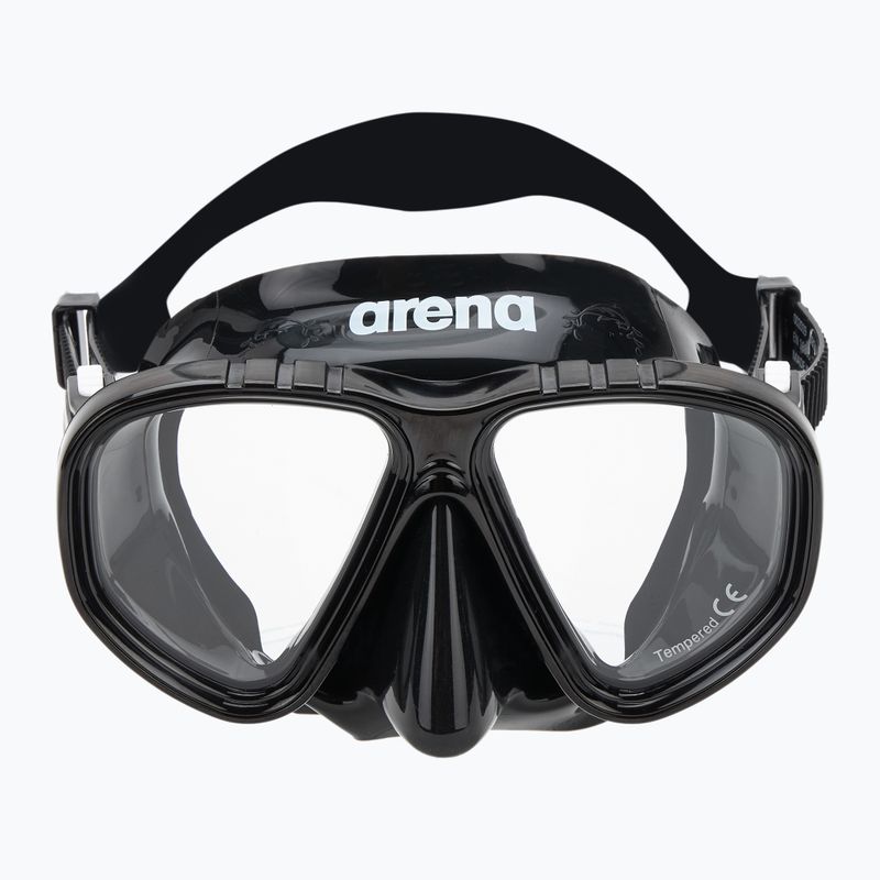 Set snorkeling per bambini Arena Premium Jr nero/chiaro/nero 3