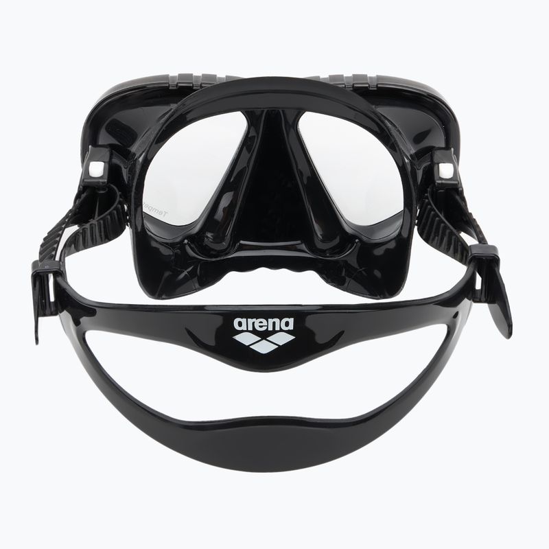Set snorkeling per bambini Arena Premium Jr nero/chiaro/nero 5