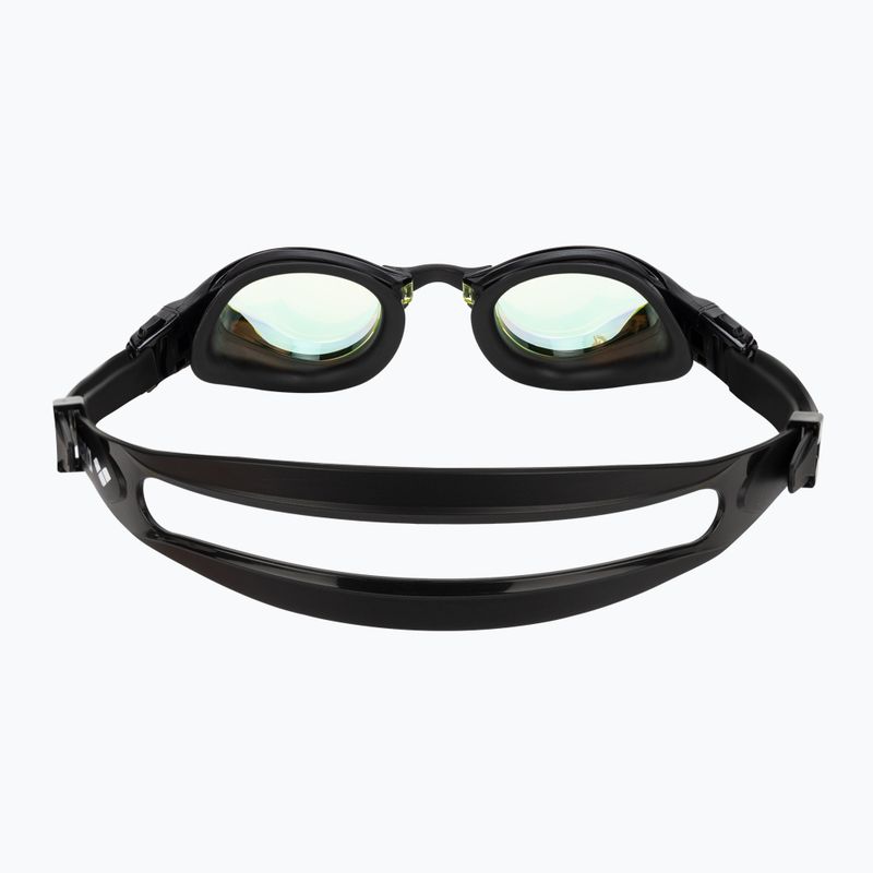 Occhiali da nuoto Arena Cobra Tri Swipe Mirror giallo rame/nero 5