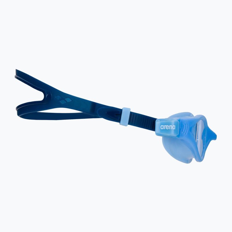 Occhialini da nuoto per bambini arena Cruiser Evo Jr chiaro/blu/blu 3