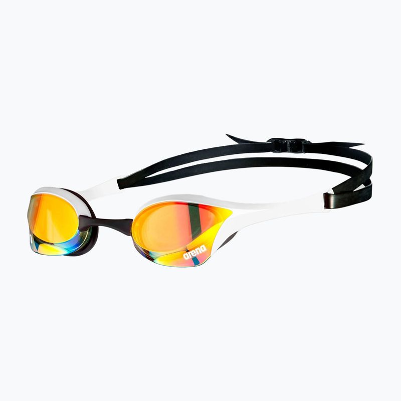 Occhiali da nuoto Arena Cobra Ultra Swipe Mirror giallo rame/bianco 6