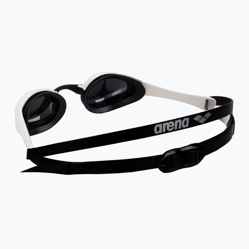 Occhialini da nuoto Arena Cobra Ultra Swipe Mirror silver/white 4