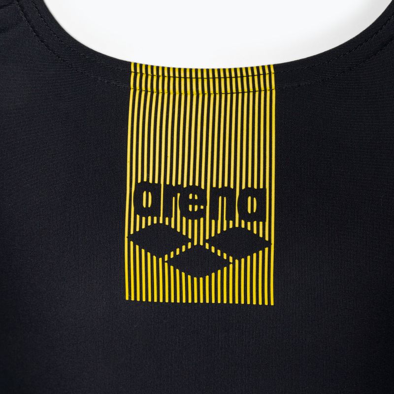 Arena Basics Swim Pro Back Costume da bagno intero per bambini Nero/Turchese 3
