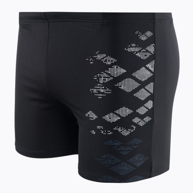 Boxer da bagno arena uomo Dongle Long Short nero 4