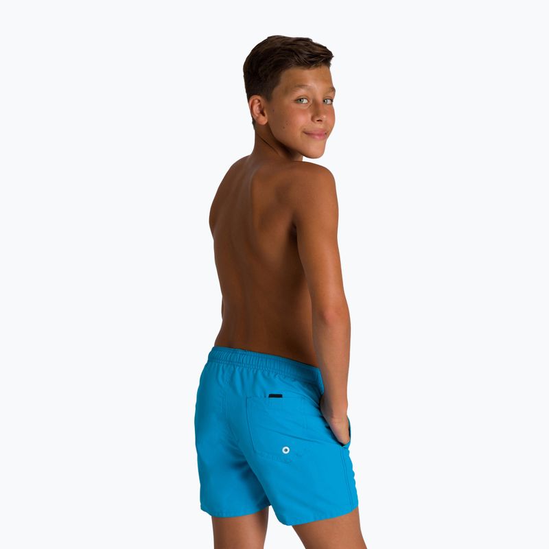 Pantaloncini da bagno arena Fundamentals Boxer per bambini turchese/navy 7