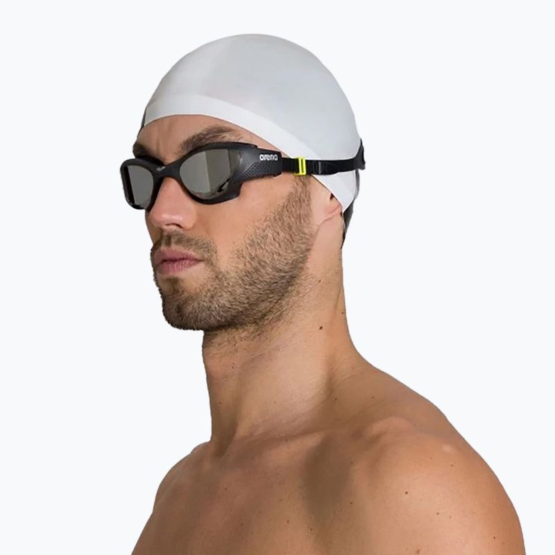 Occhialini da nuoto Arena The One Mirror silver/black/black 6