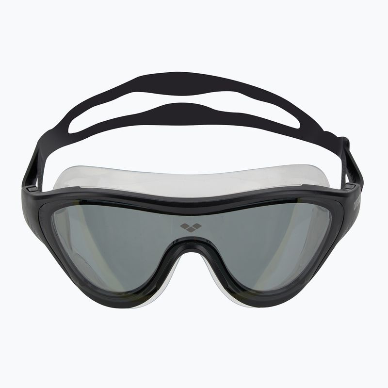 Arena The One Mask maschera da nuoto fumo/nero/nero 2
