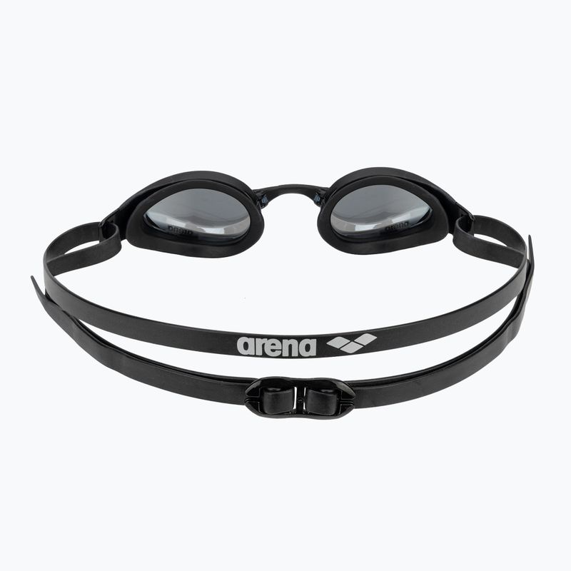 Occhiali da nuoto Arena Cobra Core Swipe Mirror argento/nero 4