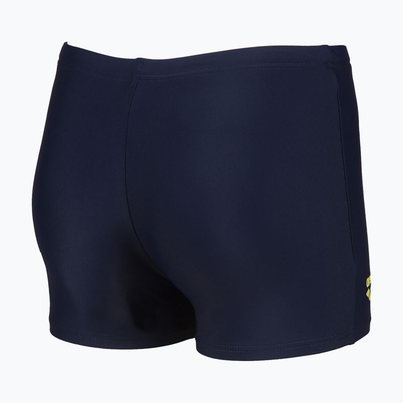 Arena Spotlight Boxer corti da nuoto per bambini blu/verde tenue 8