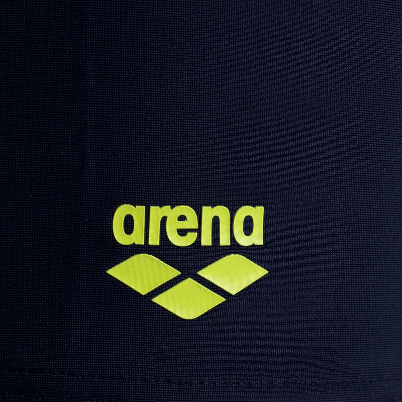 Arena Spotlight Boxer corti da nuoto per bambini blu/verde tenue 3