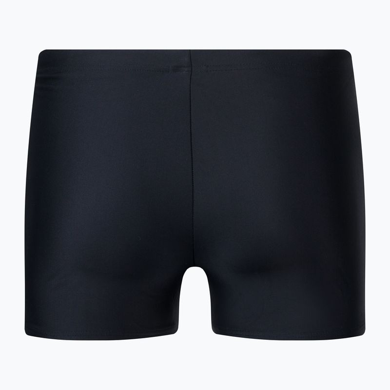 Boxer da bagno arena da uomo Twist Short nero/verde tenue 2