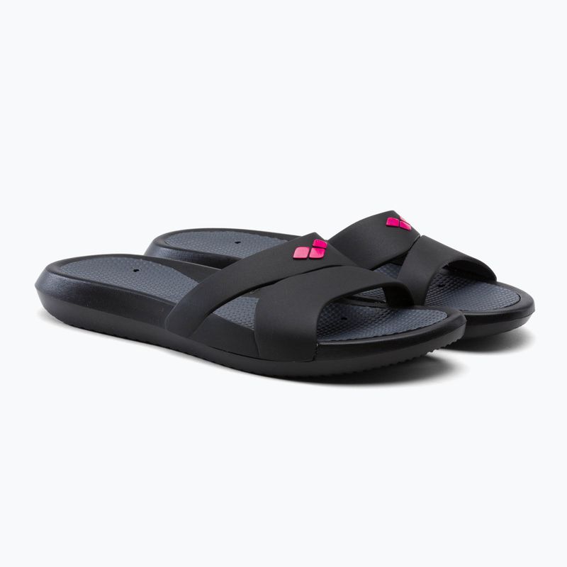Infradito donna arena Nina nero/grigio scuro/nero 5