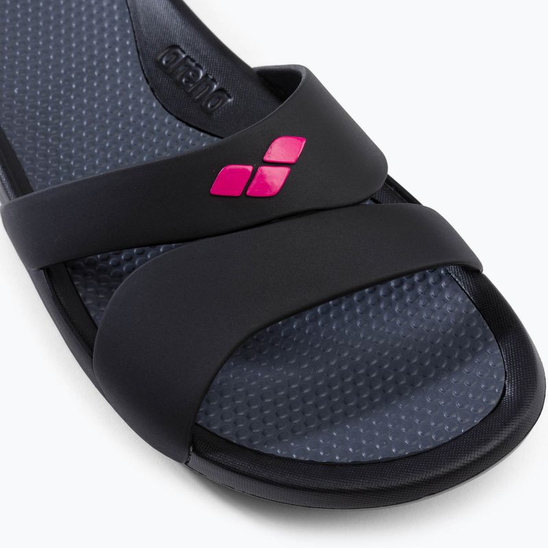 Infradito donna arena Nina nero/grigio scuro/nero 7