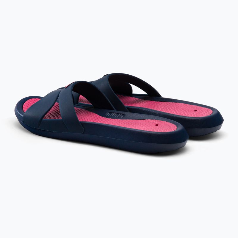 Infradito donna arena Nina navy/magenta/navy 3