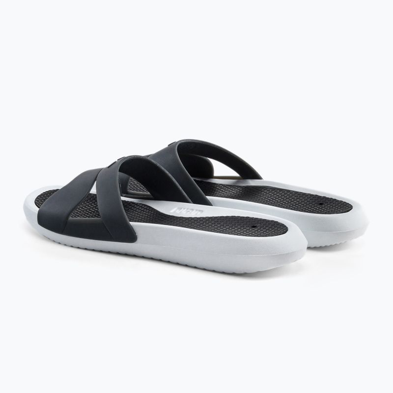 Infradito donna arena Nina bianco/grigio scuro/nero 3