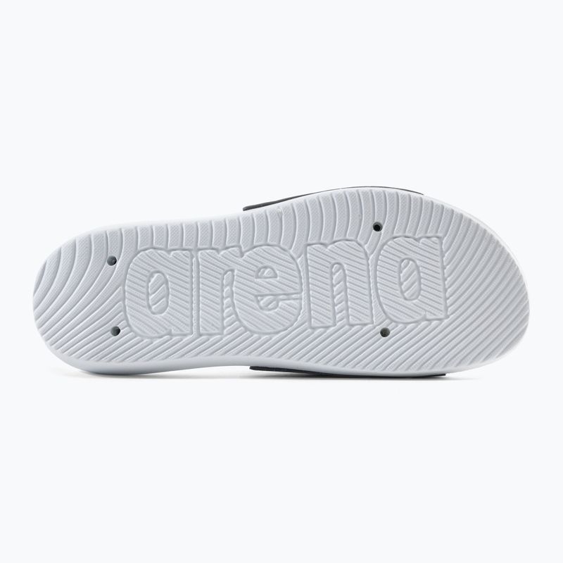 Infradito donna arena Nina bianco/grigio scuro/nero 4