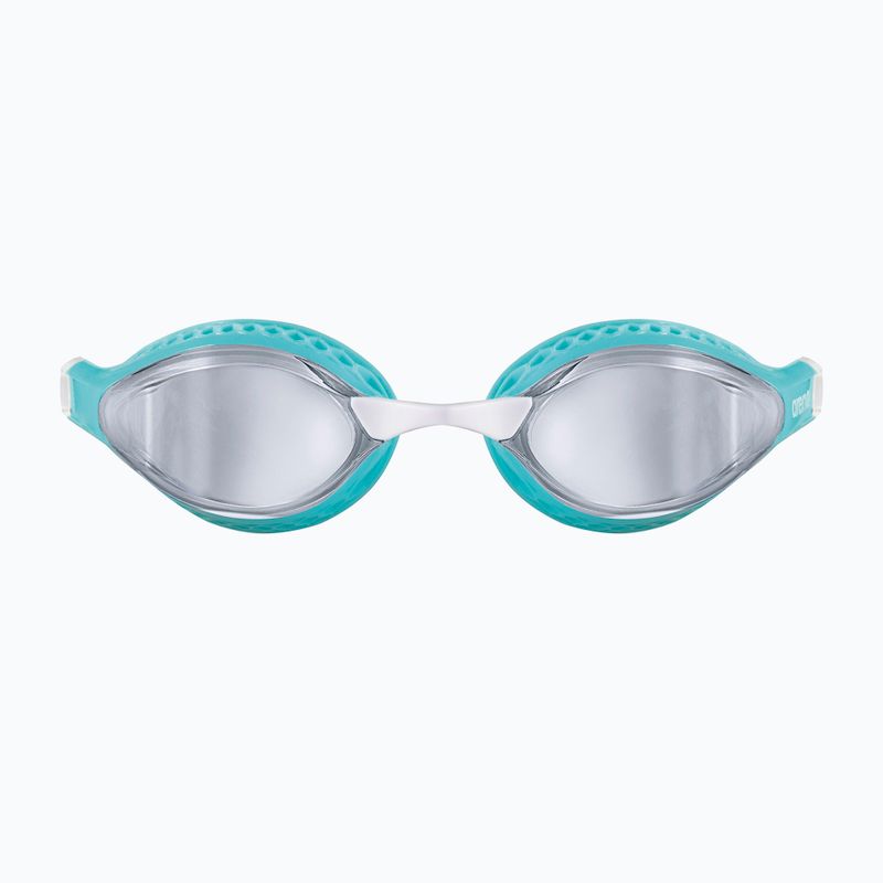 Occhialini da nuoto Arena Air-Speed Mirror argento/turchese/multi 2