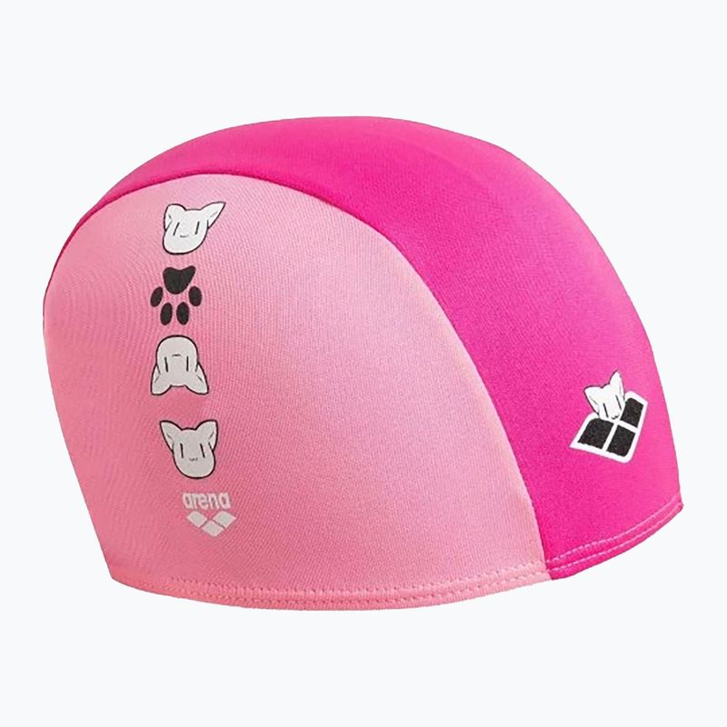 Arena Friends Kids Cuffia da bagno in poliestere rosa 2