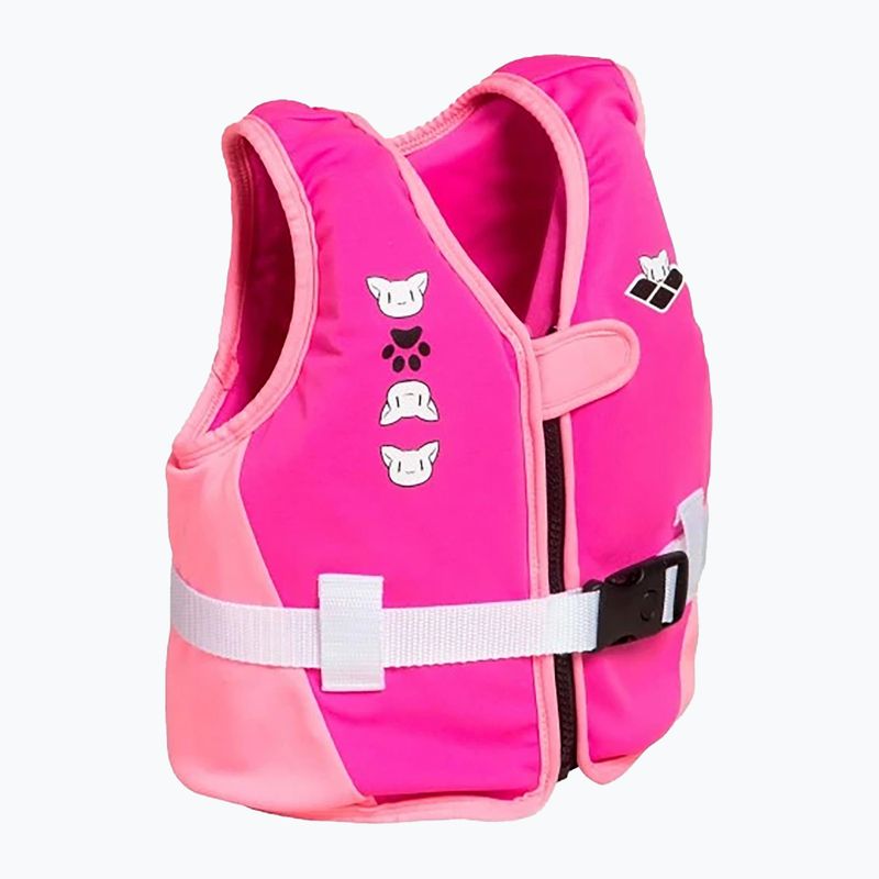 Gilet di galleggiamento per bambini Arena Friends Swim fucsia