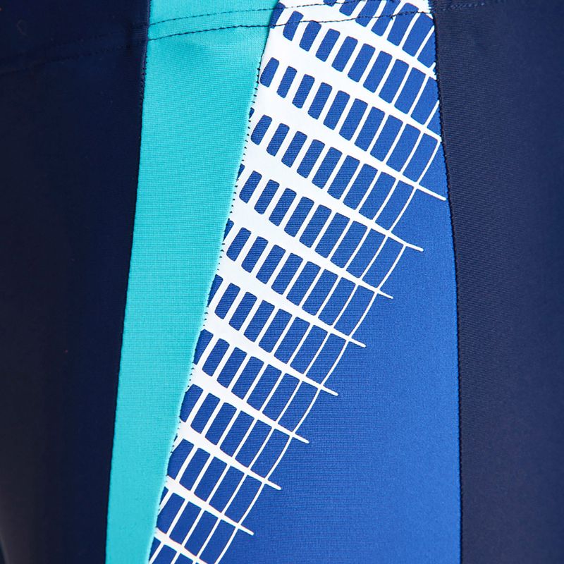 Boxer da bagno arena da uomo Threefold Short navy/royal/martinica 8