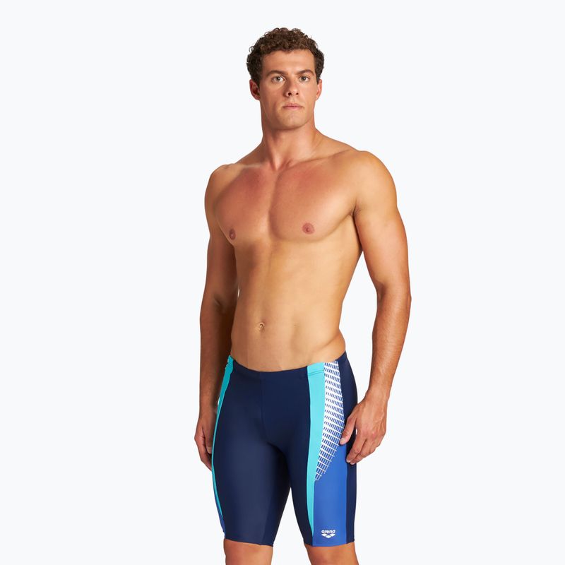 Costume da bagno arena Threefold Jammer uomo navy/royal/martinica 6