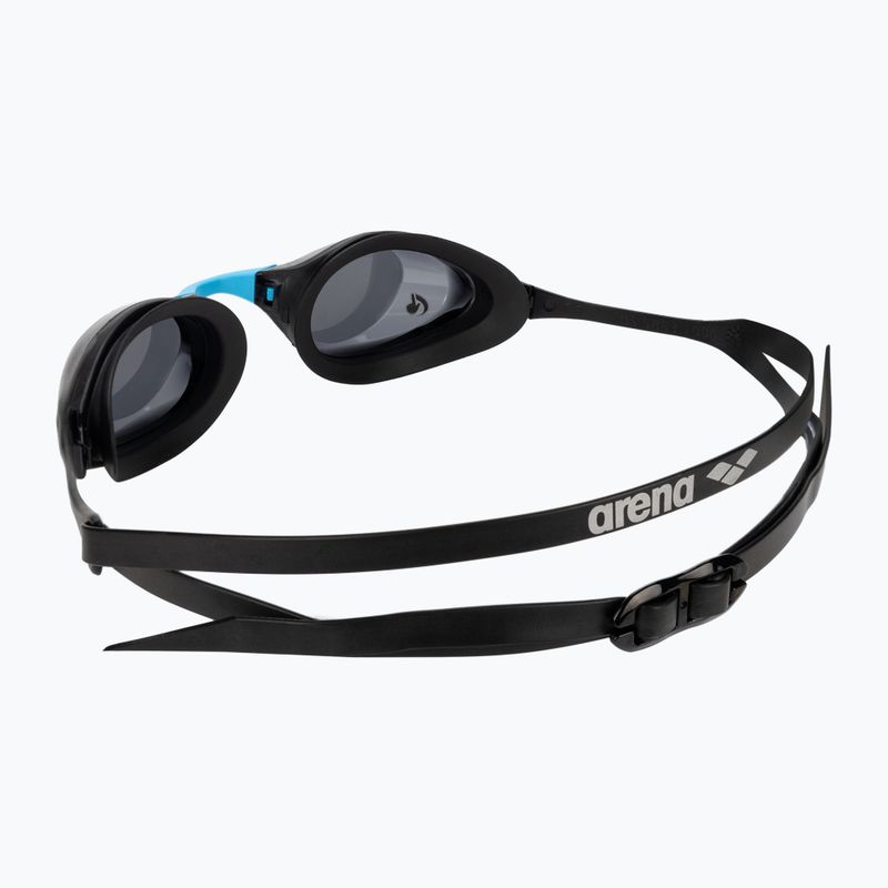 Occhiali da nuoto Arena Cobra fumo scuro/nero/blu 4