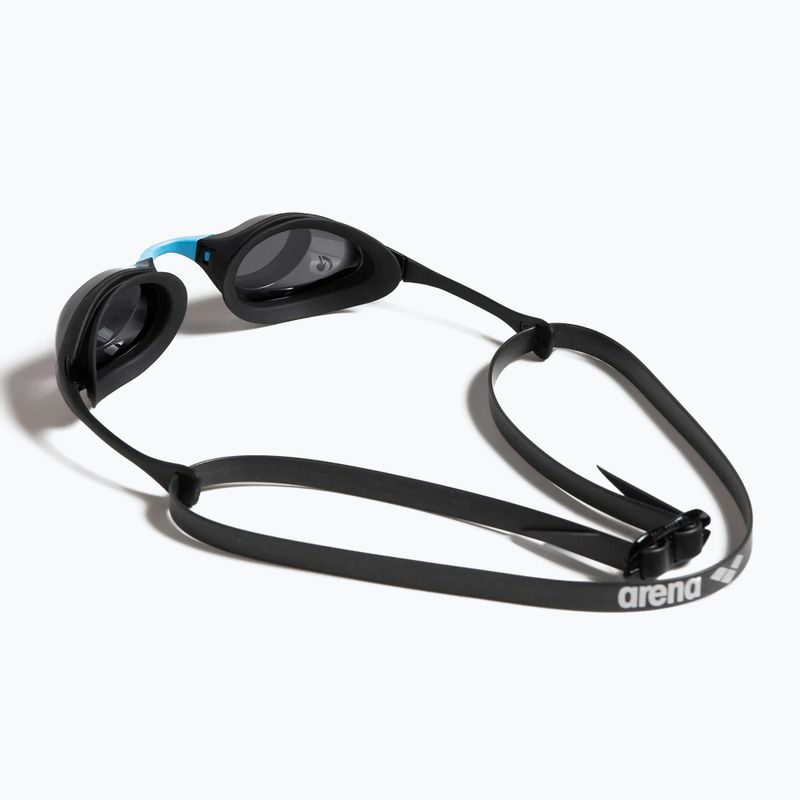 Occhiali da nuoto Arena Cobra fumo scuro/nero/blu 7