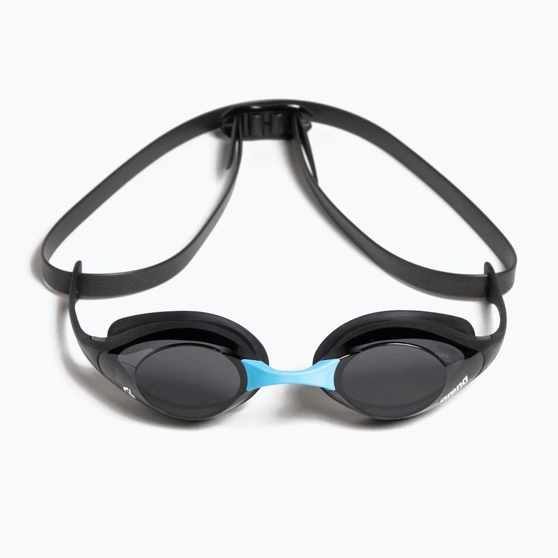Occhiali da nuoto Arena Cobra fumo scuro/nero/blu 8