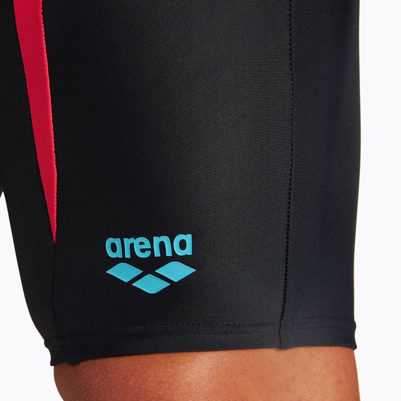 Costume da bagno arena Threefold Jammer uomo nero/nero/anguria 8
