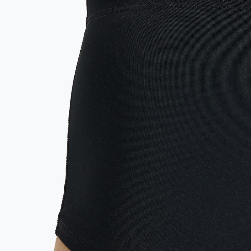 Boxer da bagno a vita bassa da uomo arena Team Swim Solid bianco/nero 8