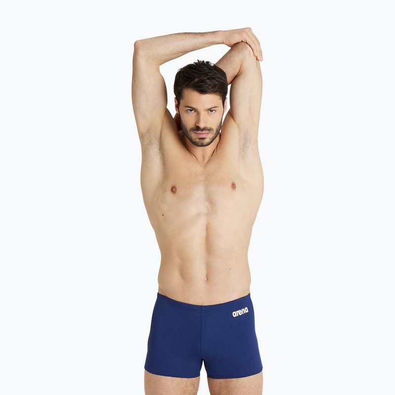 Boxer da nuoto Arena Team Swim Short Solid navy/white 4