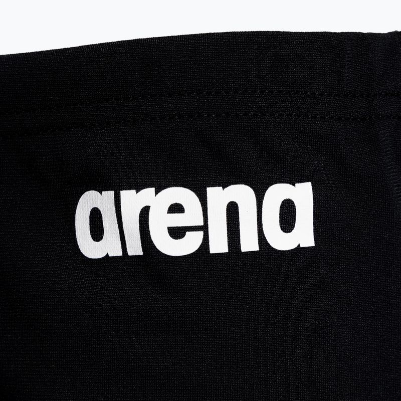 Pantaloncini da bagno arena Team per bambini Boxer tinta unita bianco/nero 3