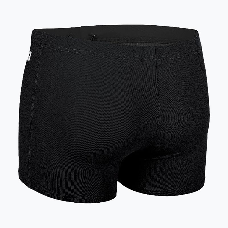 Boxer da nuoto Arena Team Swim Short Solid black/white 2