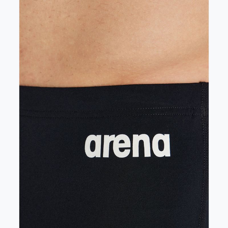 Boxer da nuoto Arena Team Swim Short Solid black/white 8