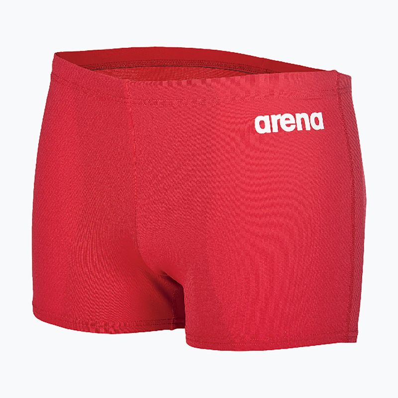 Boxer da nuoto uomo arena Team Swim Short Solid red/white 3