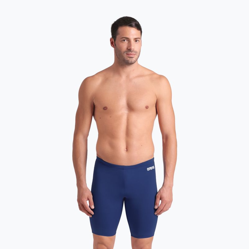 Jammer da uomo per nuoto arena Team Swim Jammer Solid navy/white 5