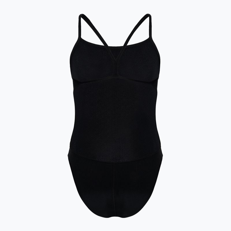 Costume intero da bambino Arena Team Challenge Solid nero/bianco 2