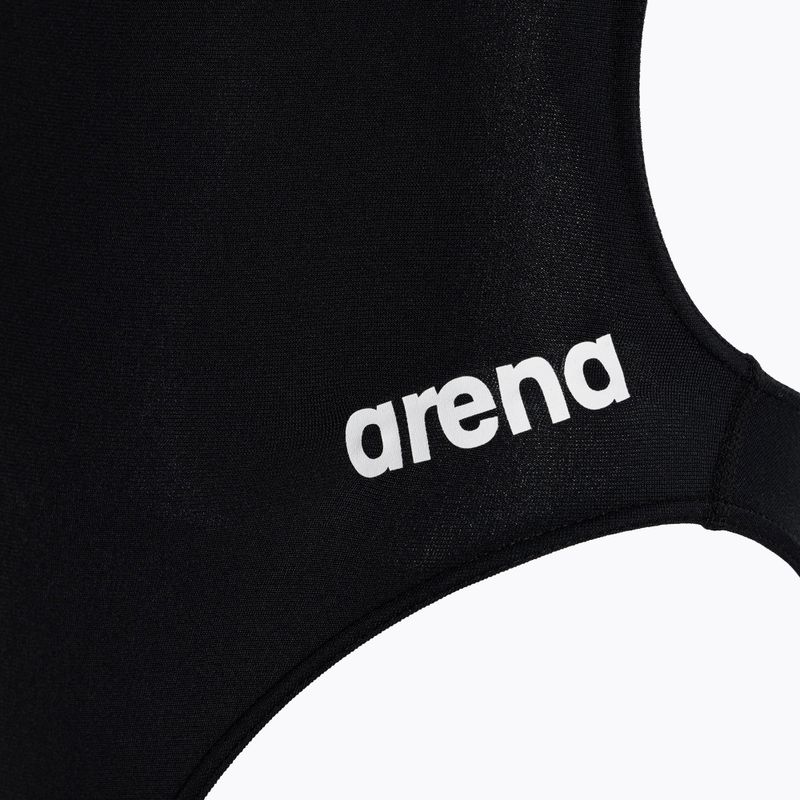 Costume intero da bambino Arena Team Challenge Solid nero/bianco 3