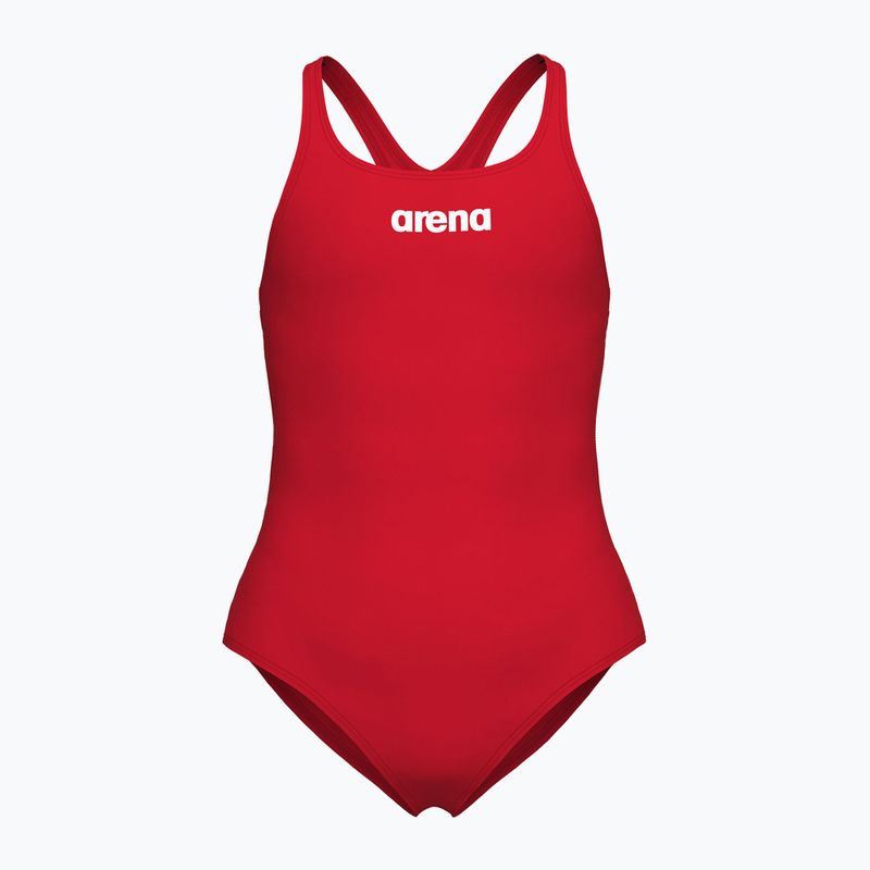 Costume intero per bambini Arena Team Swim Pro Solid rosso/bianco