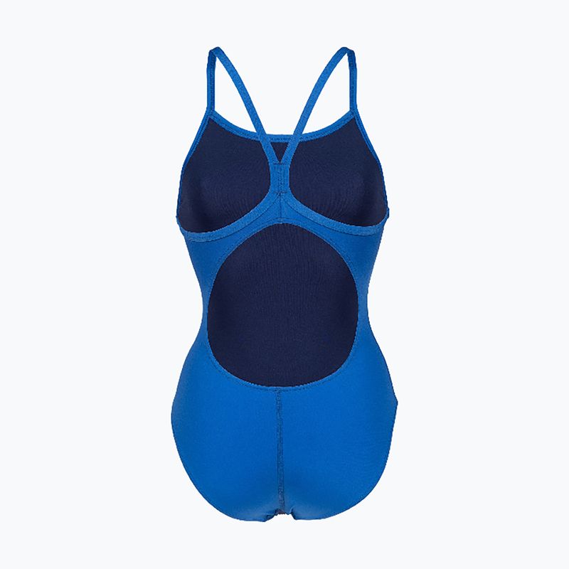 Costume da bagno intero donna Arena Team Light Drop Solid royal/white 2
