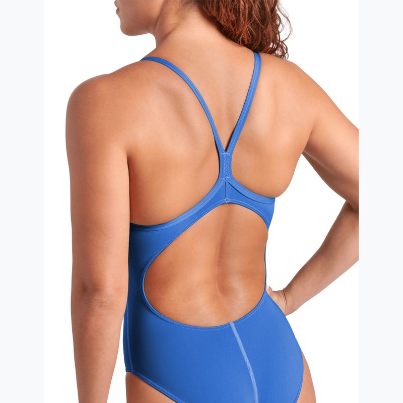Costume da bagno intero donna Arena Team Light Drop Solid royal/white 9