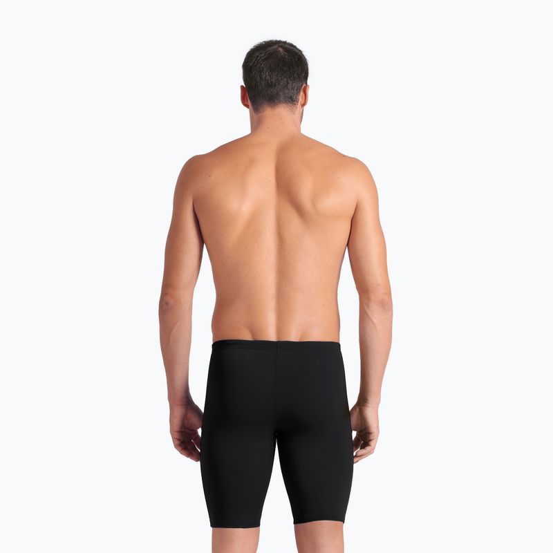 Jammer da uomo per nuoto arena Team Swim Jammer Solid black/white 7