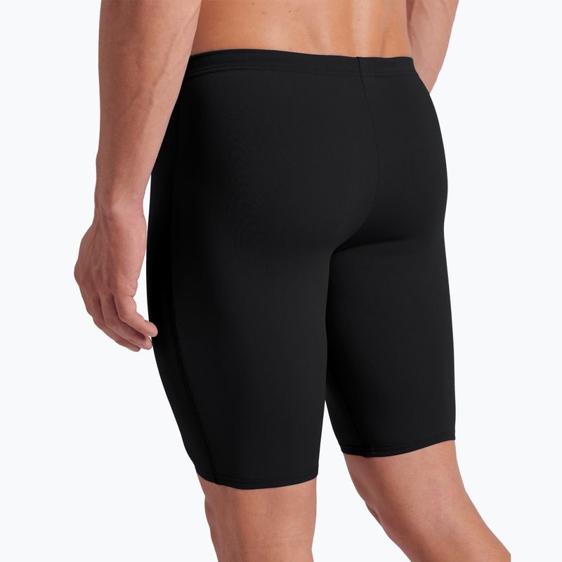 Jammer da uomo per nuoto arena Team Swim Jammer Solid black/white 9